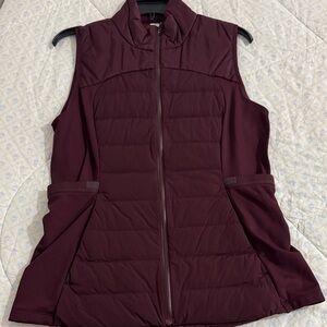 Lululemon Athletica dark burgundy Puffer Vest